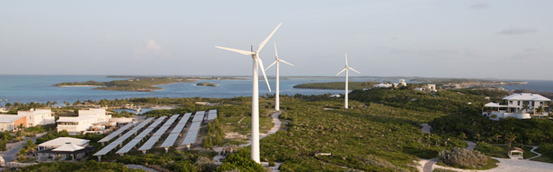 wind powered microgrid