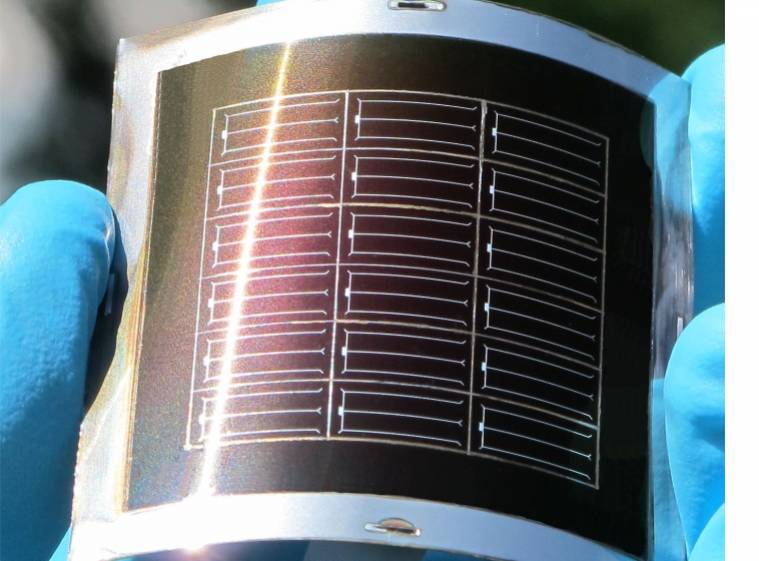 flexible perovskite solar cell